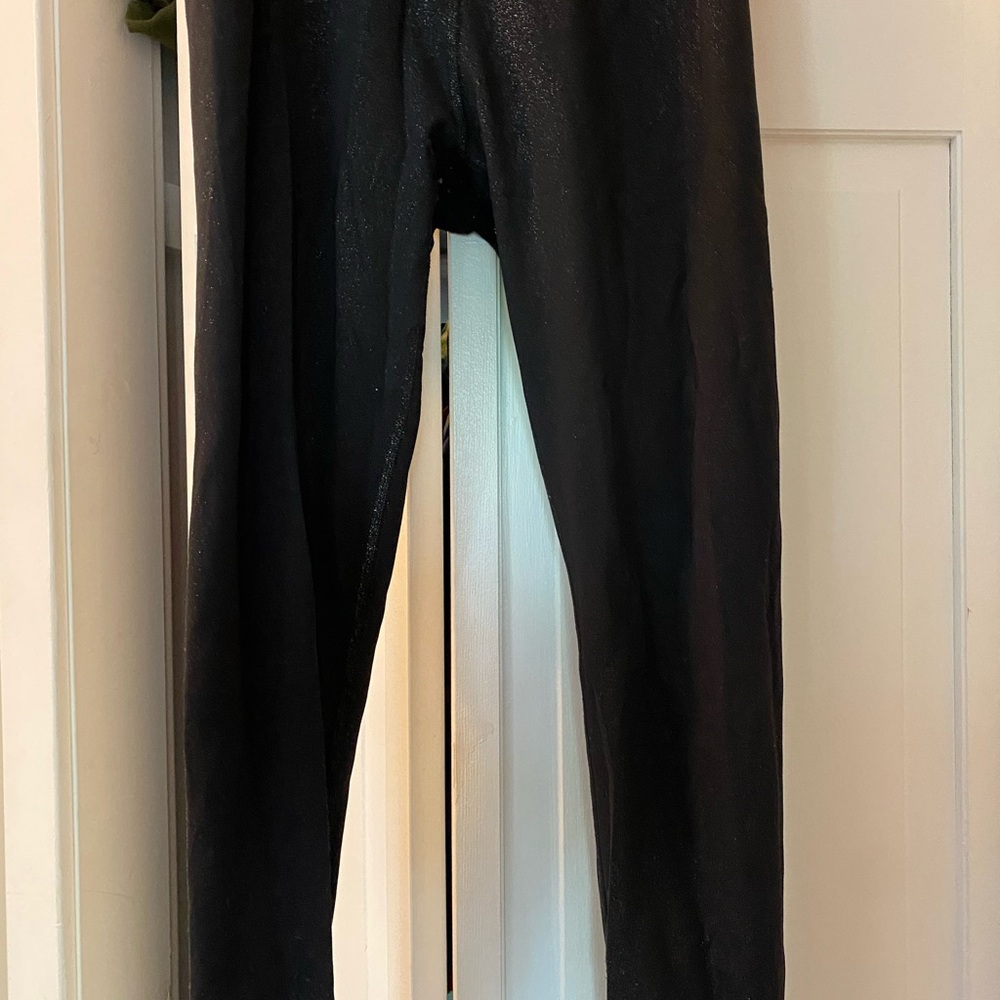 Black Shimmer Leggings Beyond Yoga